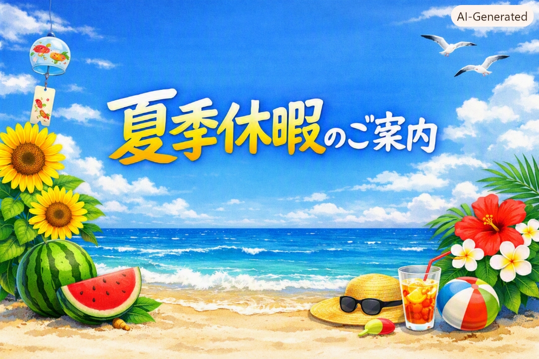 【川越山田店】長期休暇🦀
